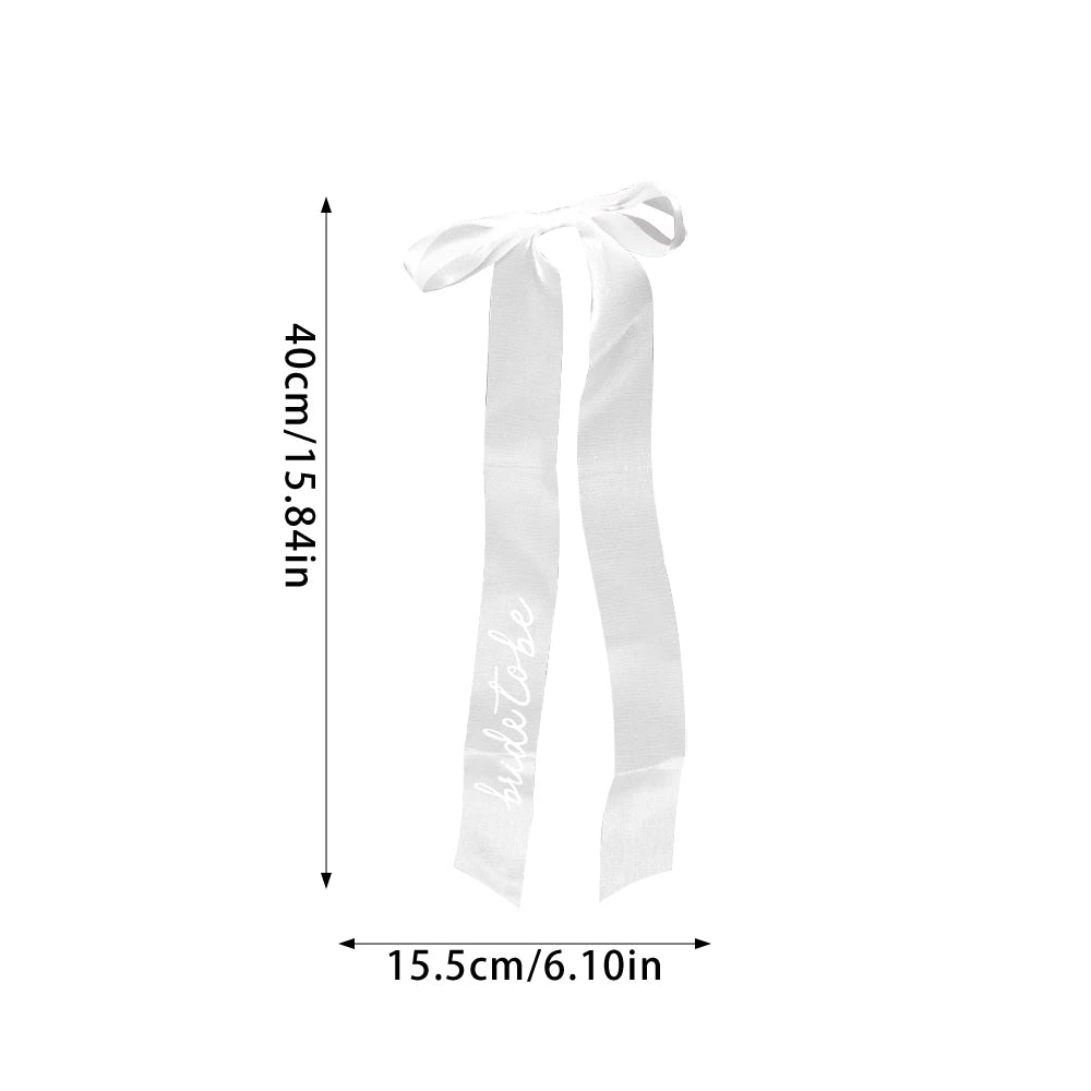 Elegant Bridal Wedding Headdres Bride Headband with Veil Bridal Shower Bride to Be Gift Bachelorette Party Decor Hair Accessorie