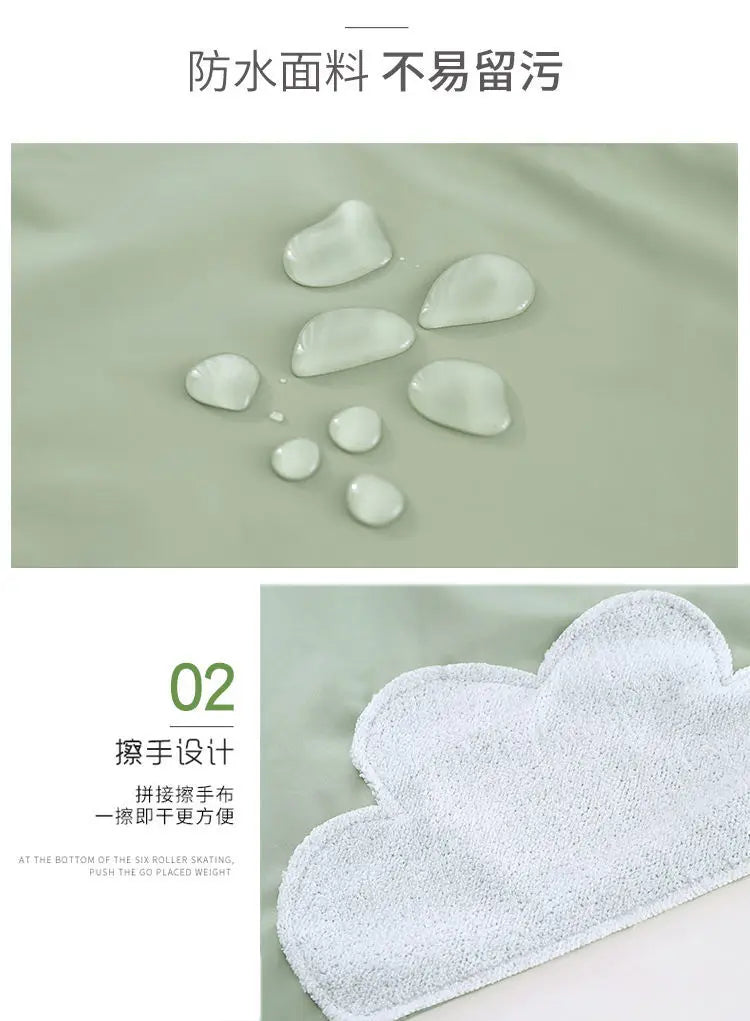 Kitchen Aprons for Woman Men Chef Work Apron for Grill Restaurant Bar Shop Cafes Beauty Nails Studios Uniform Avocado Lemon