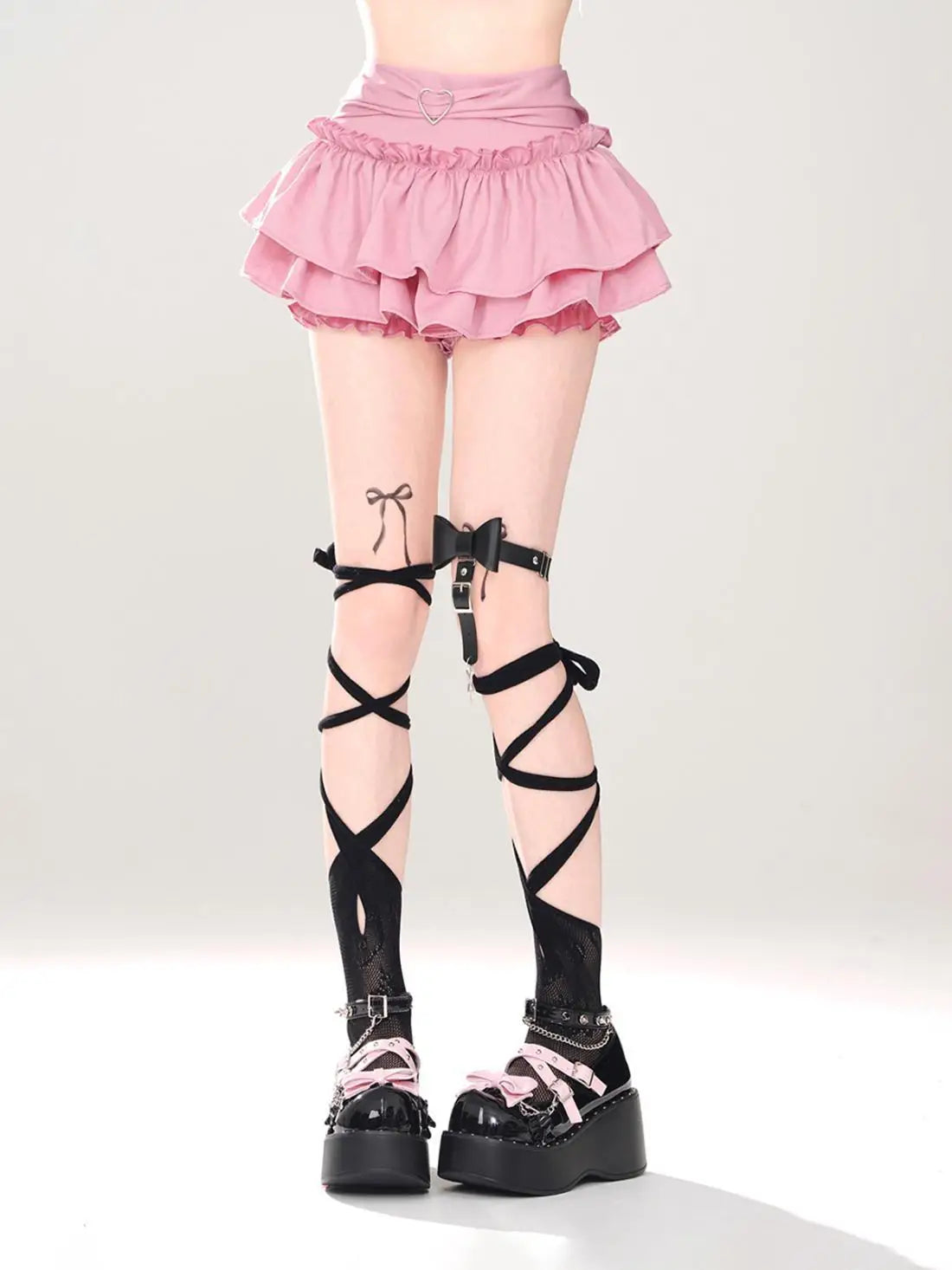 Skirts Women Ruffles A-line High Waist Chic Design Unique Korean Fashion Streetwear Gothic Summer Sweet Hot Girls Prevalent Y2k