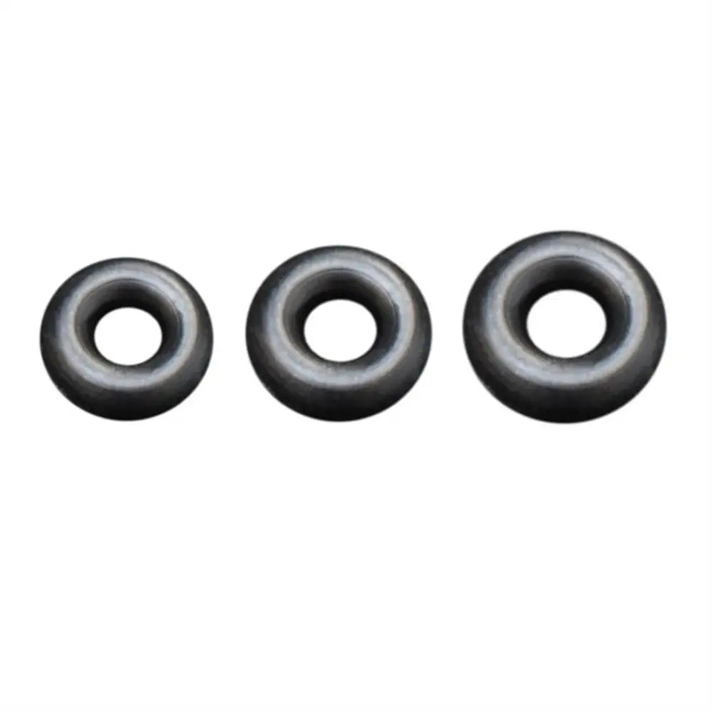 Rubber Rings Fishing O Rings Strong Elasticity Fishing Connector Round Rig Ring Light Weight Bait Rings Fishing Round Ring
