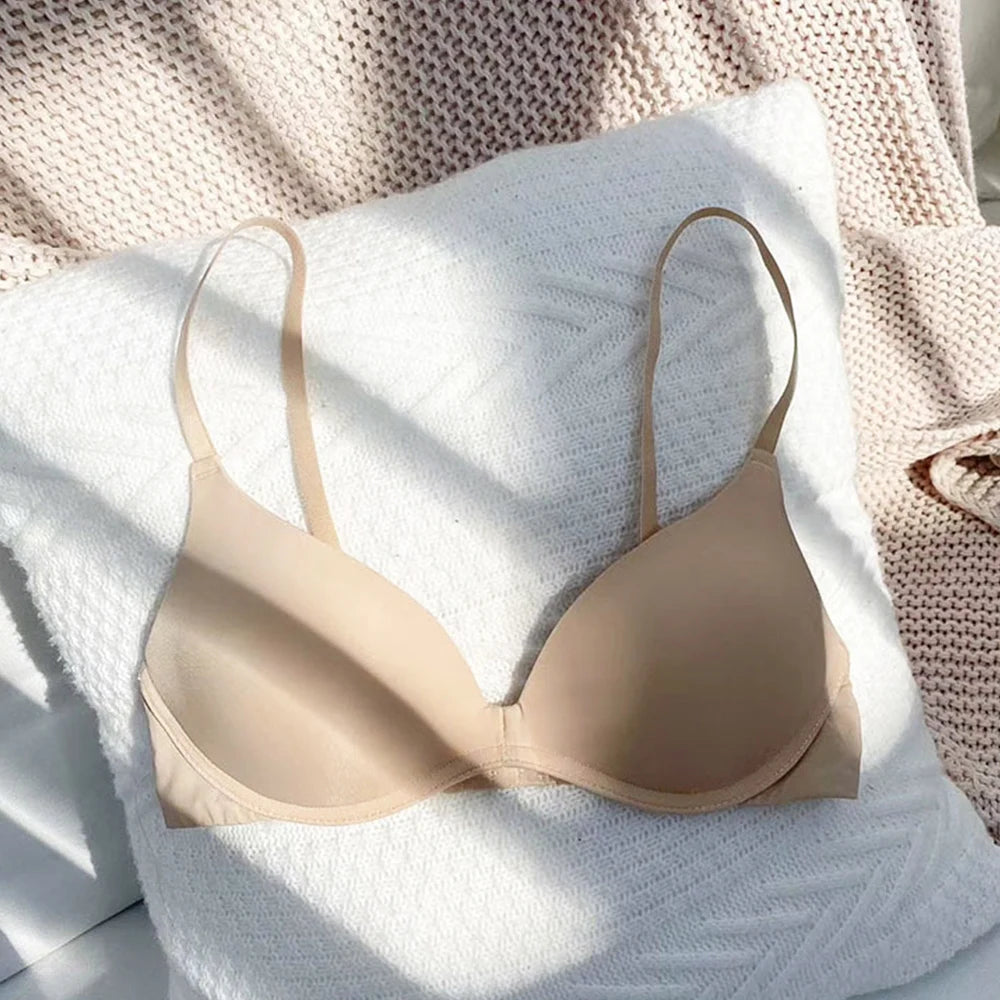 Womens Bra Slight Bralette Wireless Sexy Lingerie Female Underwear Small Chest Wear BH Tops Size AAA AA A B Cup