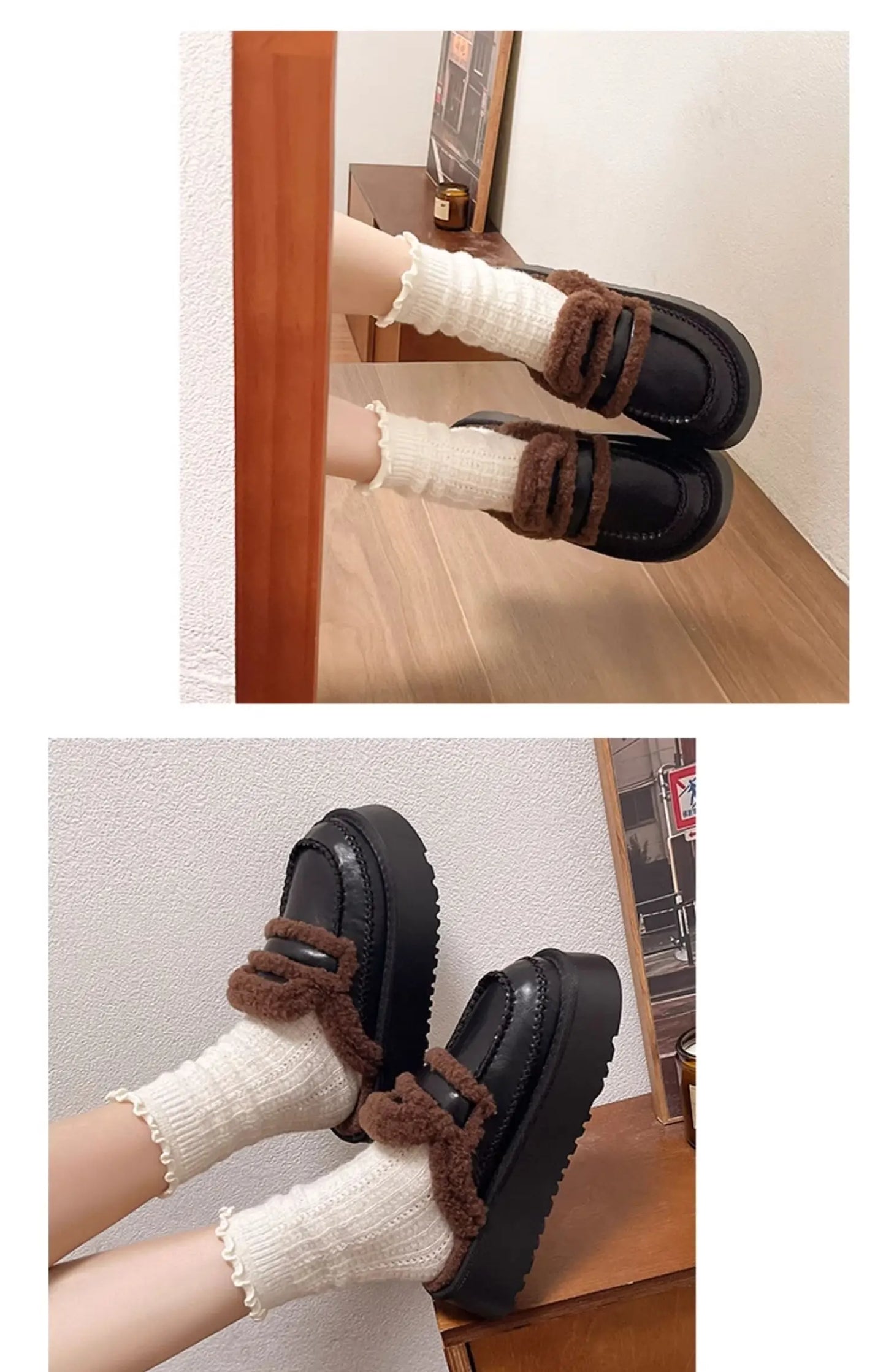 Shoes Loafers Ladies' Slippers Luxury Slides Winter Footwear Cover Toe Slipers Women Platform Designer 2024 House Slippers Platf