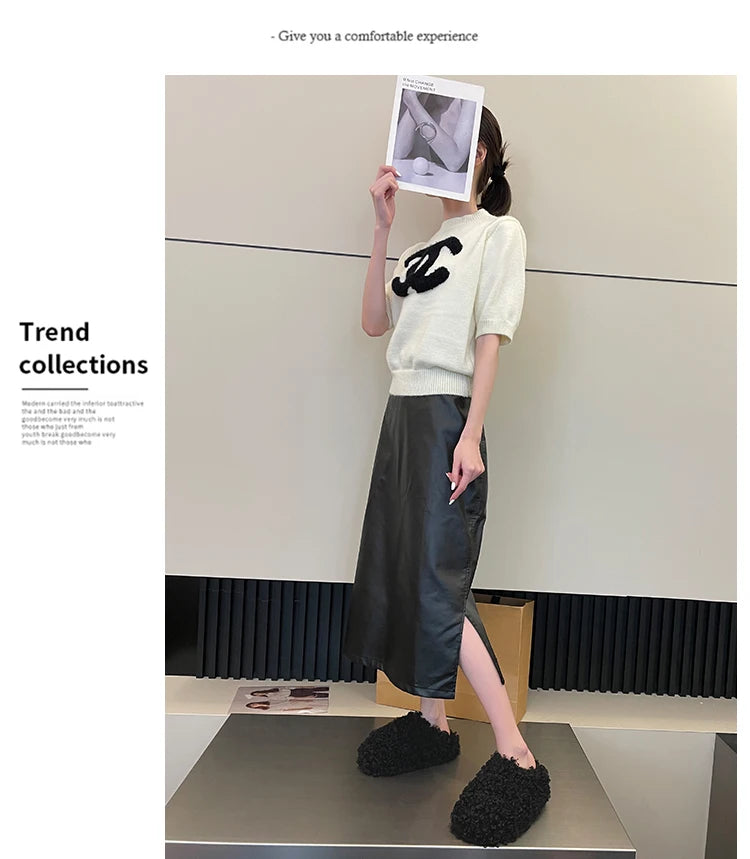 Shoes Woman 2025 Cover Toe Slippers Casual Platform Fur Flip Flops Pantofle Luxury Plush New Slides Shoes Woman 2024 Plush Slipp