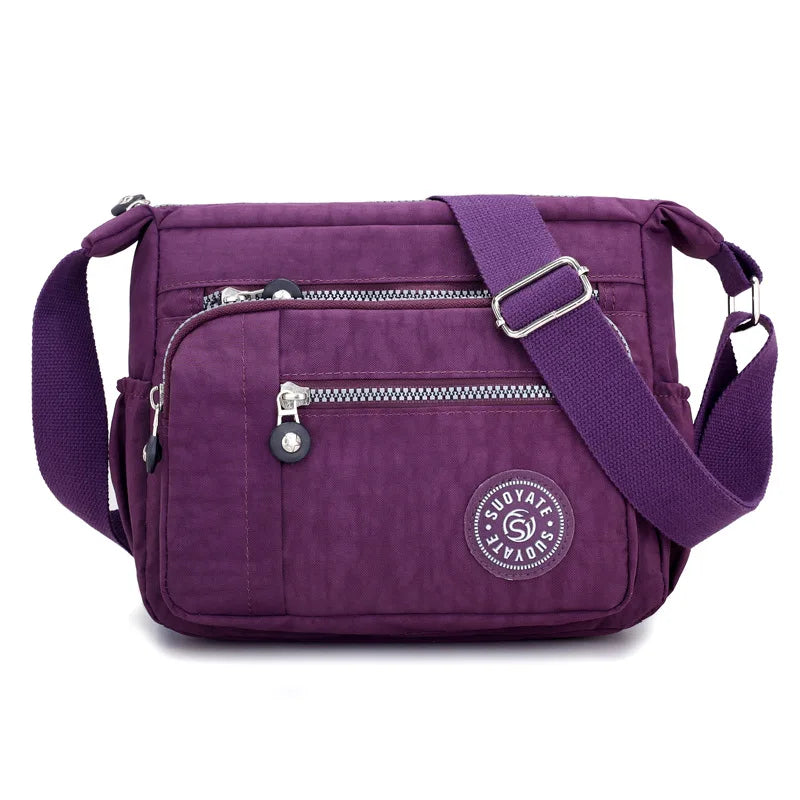 New Women Handbags Casual Crossbody Shoulder Bag Women's Nylon Waterproof Messenger Bags For Ladies Diagonal Bag Travel Purses