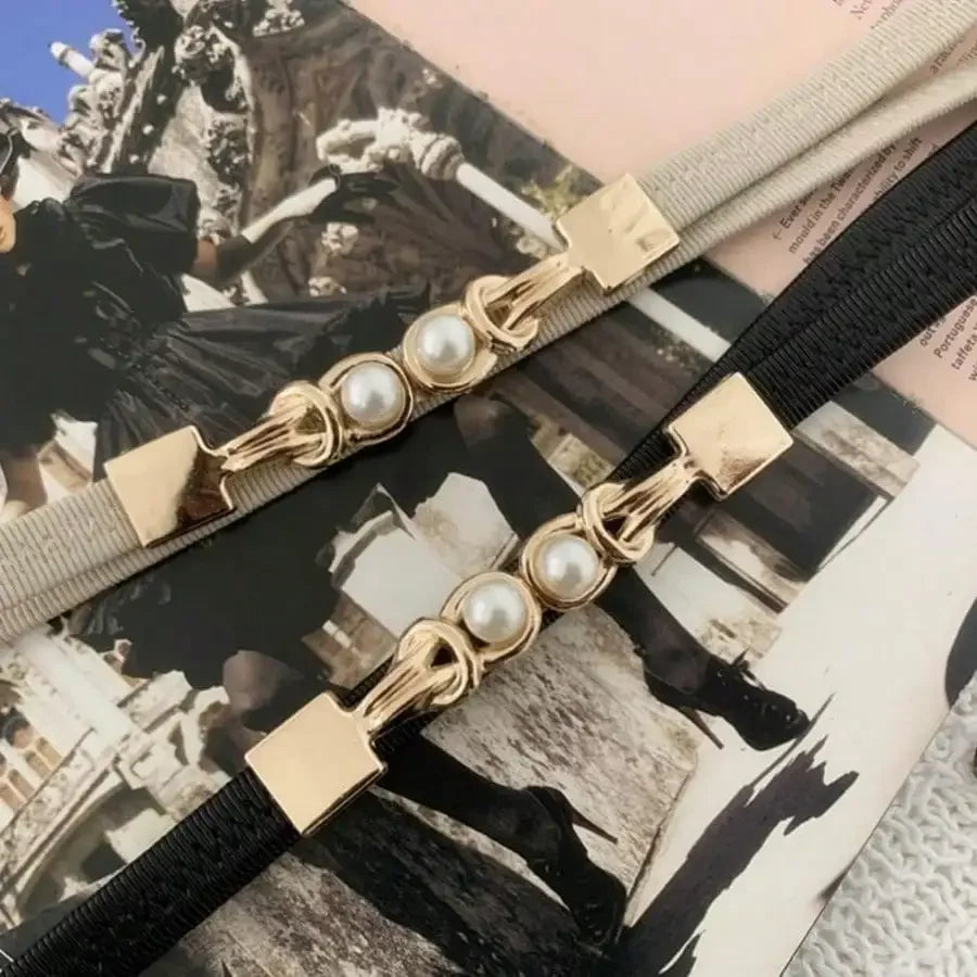 Women Belt Loose Dress Belt: Women Stretch Belt Ladies Slim Waist Belt Slim Waist Belts Elastic Web Strap Belt With