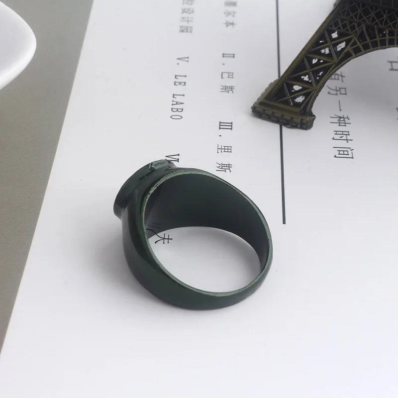 New Fashion Movie ring Luminous Ring For Women Men Glow In Dark Player 1/2 Gaming Ring Adjustable Finger Rings Jewelry Gift