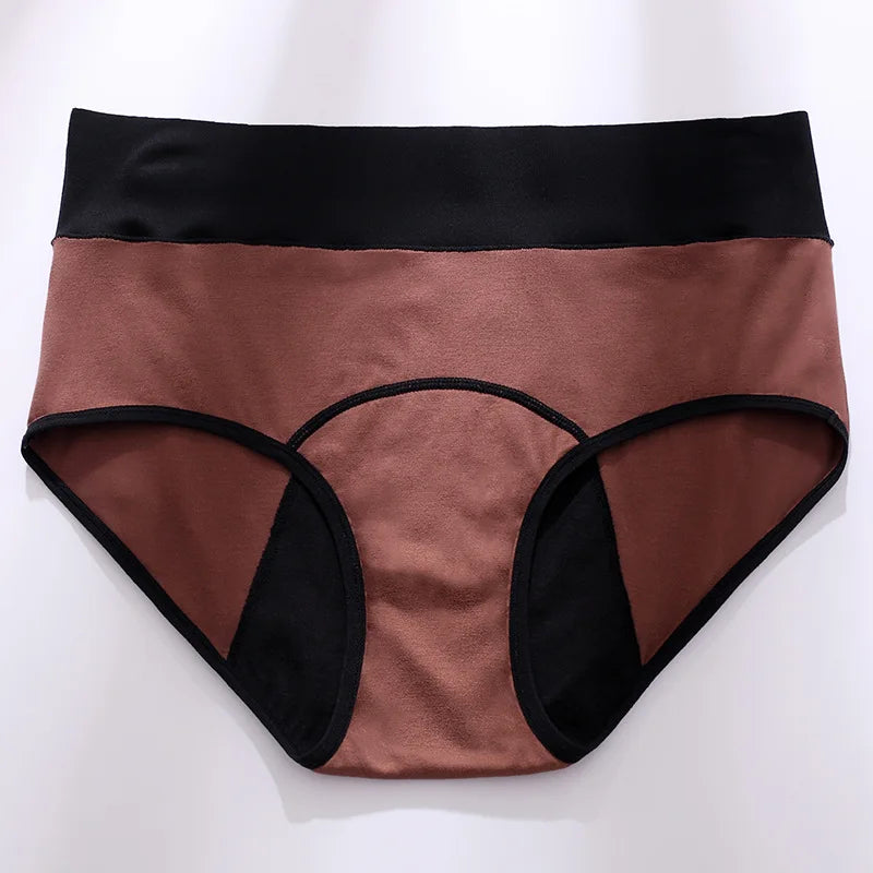 Women's menstrual panties physiological underpants triangular pants aunt mid rise  Leak Proof physiological panties