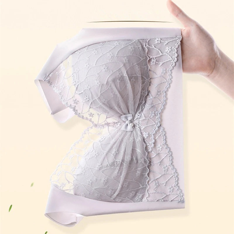Beautiful Back Bra For Women, Fixed Cup, Adjustable, Seamless Push-up, Secondary Breasts, Anti-sagging, Lace Vest Bra