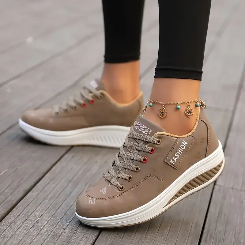 Shoes for Women Sneakers Casual Sports Shoes Comfortable Wedge Woman Sneakers Non Slip Slippers Casual Swinging Shoe Woman Shoes
