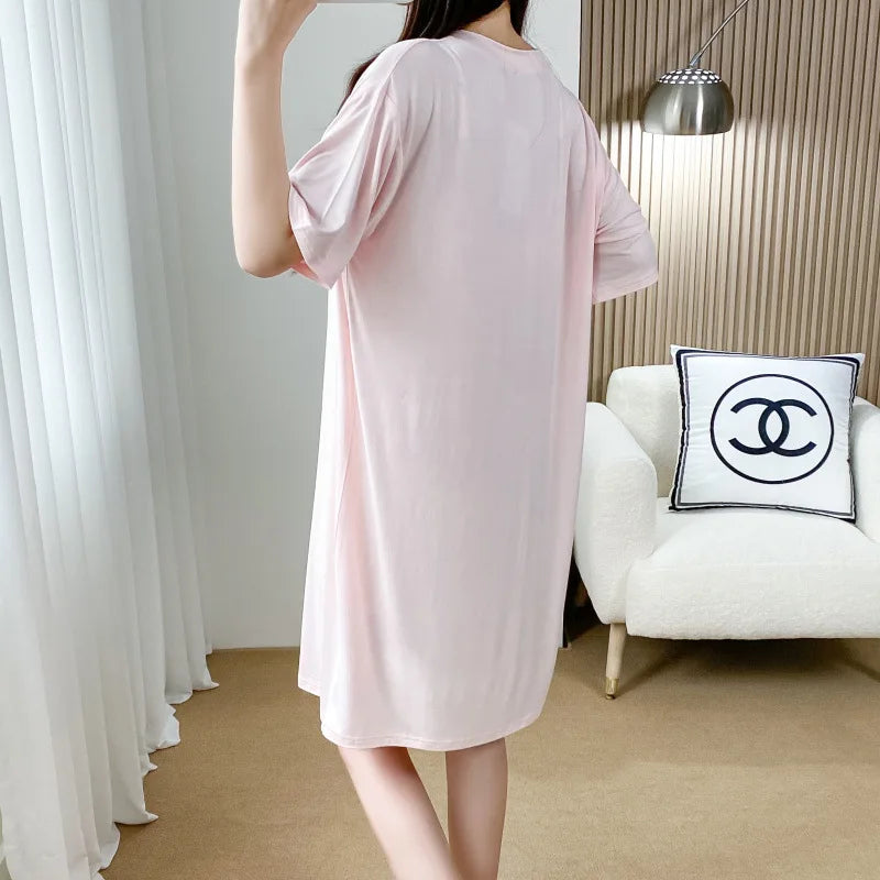 Nursing Dresses Pregnant Breastfeeding Dress For Women Summer Maternity Loose Casual Feeding Clothing