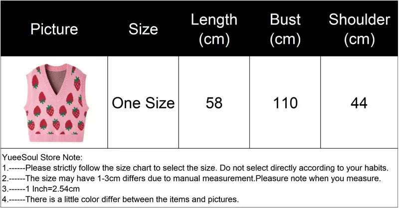 Sweet Kawaii Sweater Vest Printed Sleeveless Casual Outerwear Knitted Waistcoat 2023 Vintage Y2K Spring  E Girl Pullovers Tops