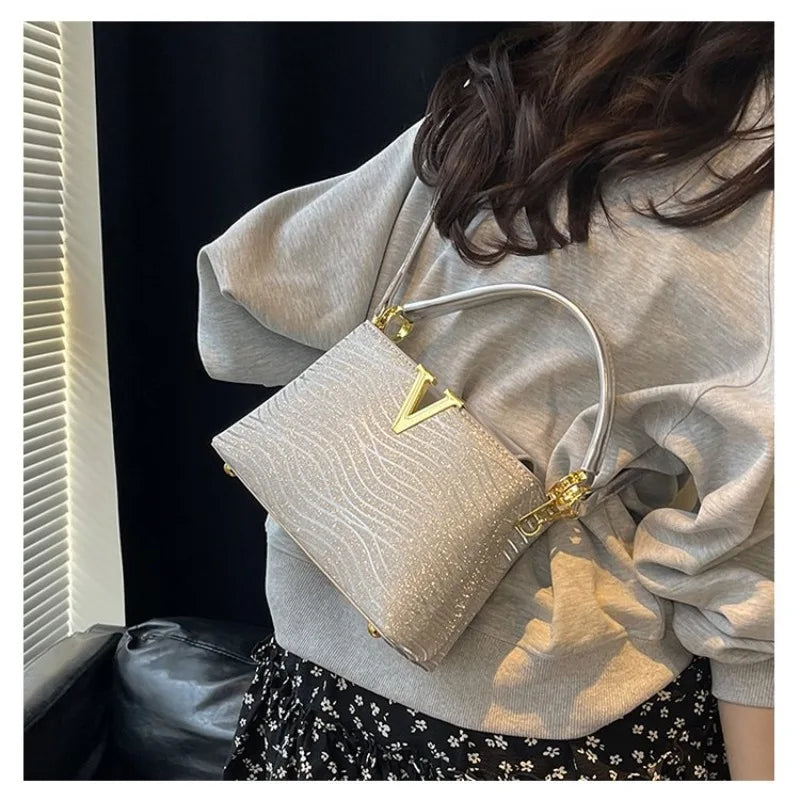 Graceful Handbag For Sophisticated Ladies The Ideal Travel Mate One Shoulder Retro Bag Merging Aesthetics With Utility