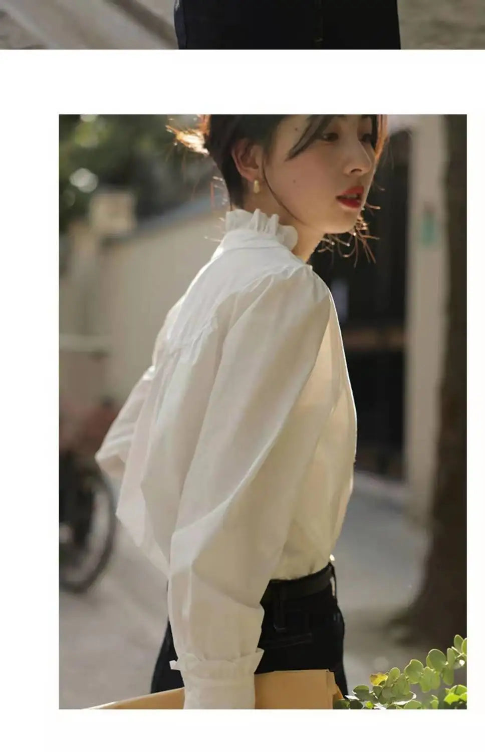 Shirts Women Temperament Design Tender Retro Sweet Korean Style Femme Ins Fashion Pure Spring All-match Daily Leisure Minimalist