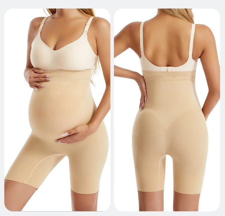 Plus Size Maternity Underwear Seamless for Women Postpartum Panties with Tummy Support Comfort Pregnancy Underwear for Women