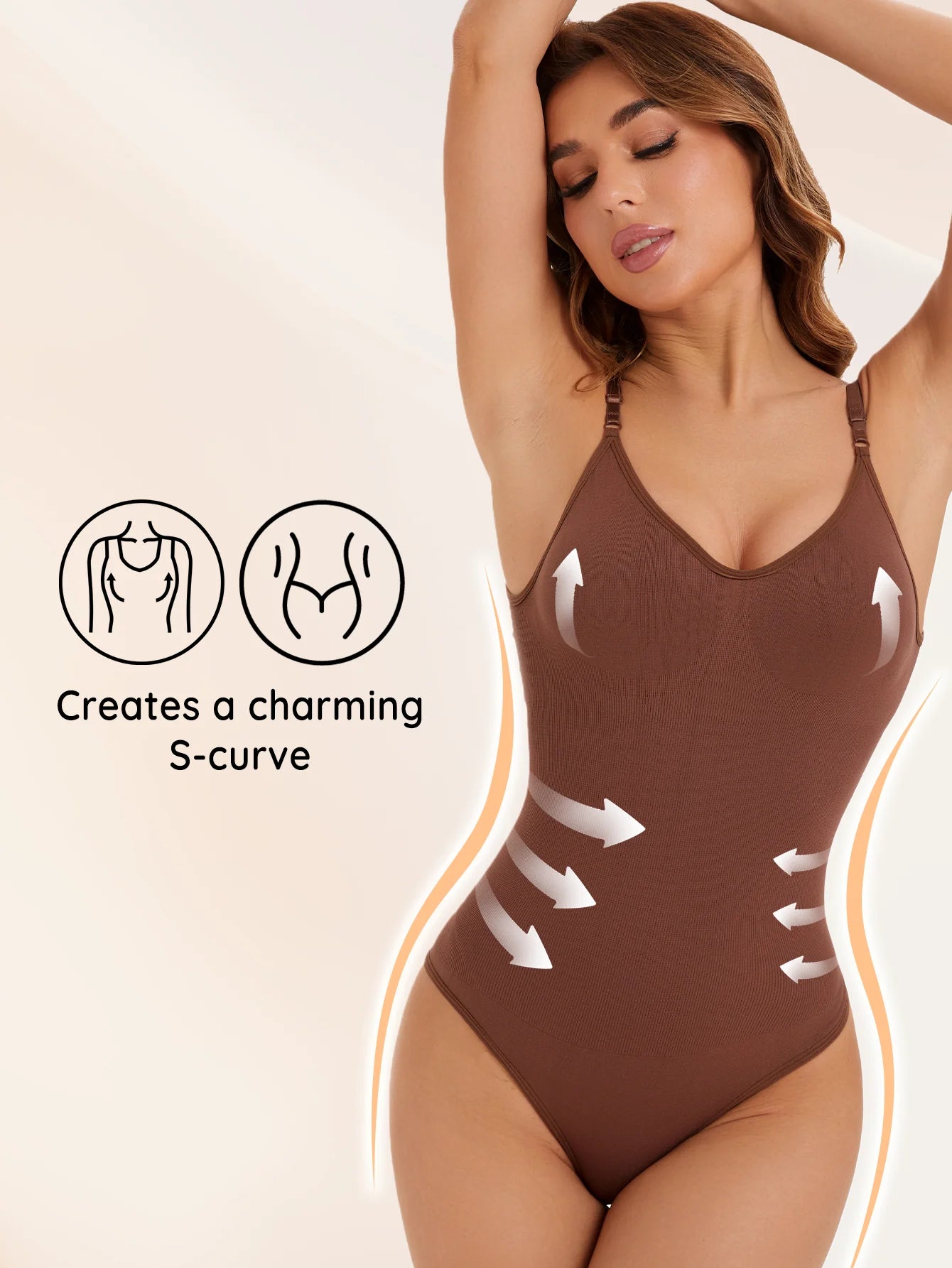 High Elastic Bodysuit for Women Tummy Control Shapewear Sexy Seamless Sculpting Thong Body Shaper Slimmer Slimming Black Tank