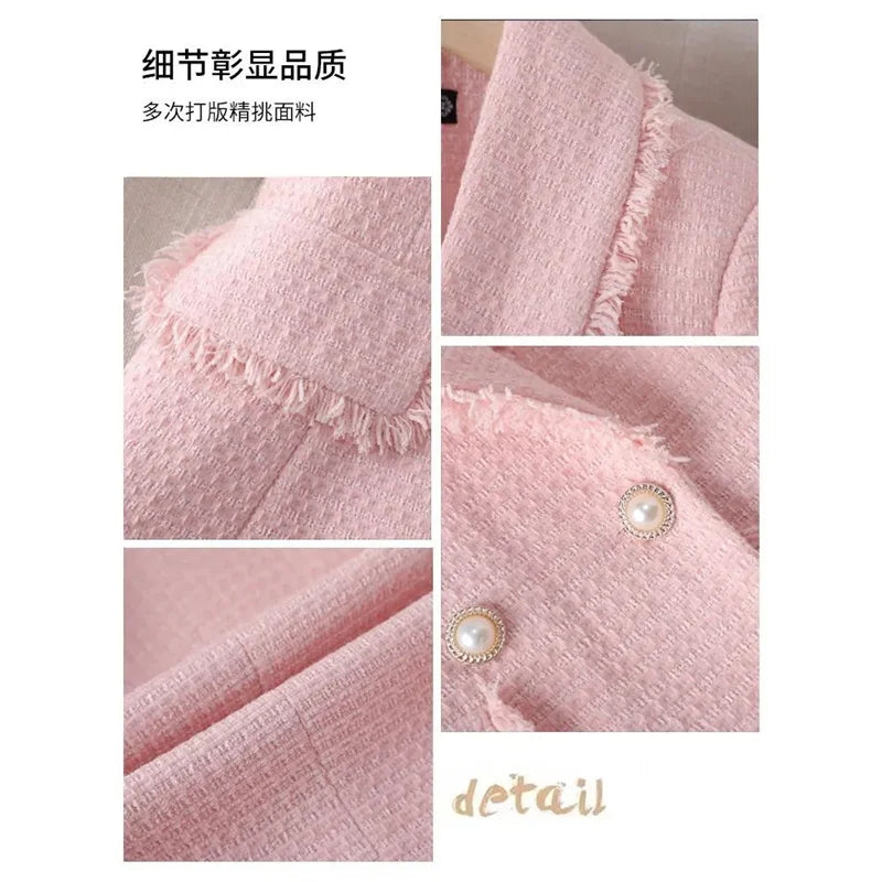 Blazer Women New Fashionable Elegant All-match Simple Classic Design Casual Office Lady Button Temperament Thin Coat