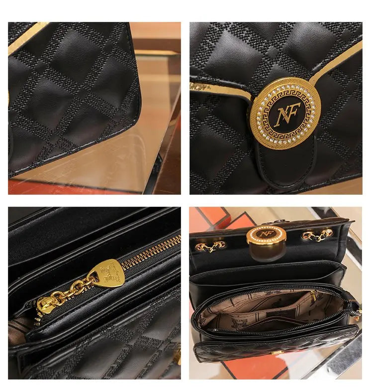 Popular Handbags For Women By Famous Designer, High-Quality Leather With Chic Details, Timeless Piece For Any Outfit