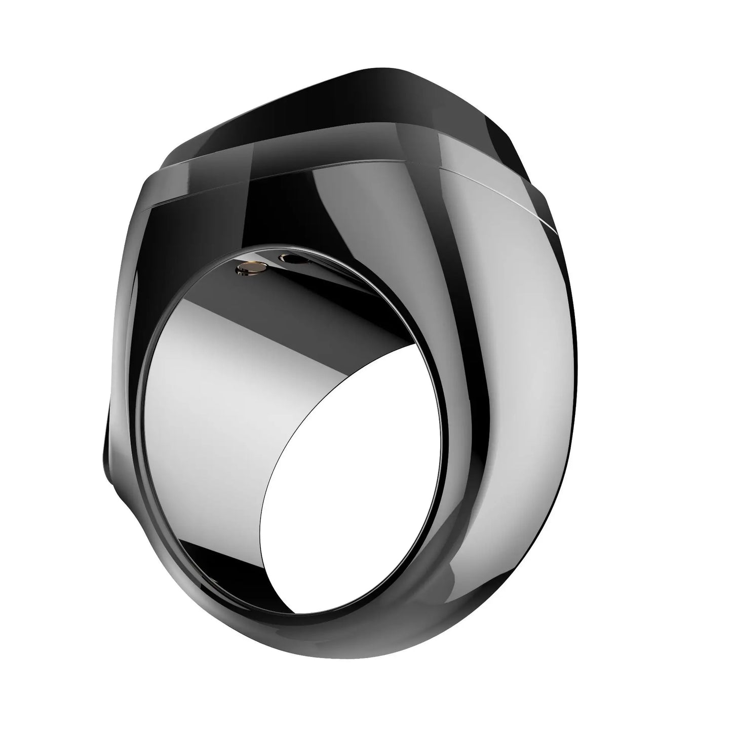 Metal Ring with Charging Compartment, Digital Display Counting, Smart Ring, Bluetooth Electronic Finger Counter
