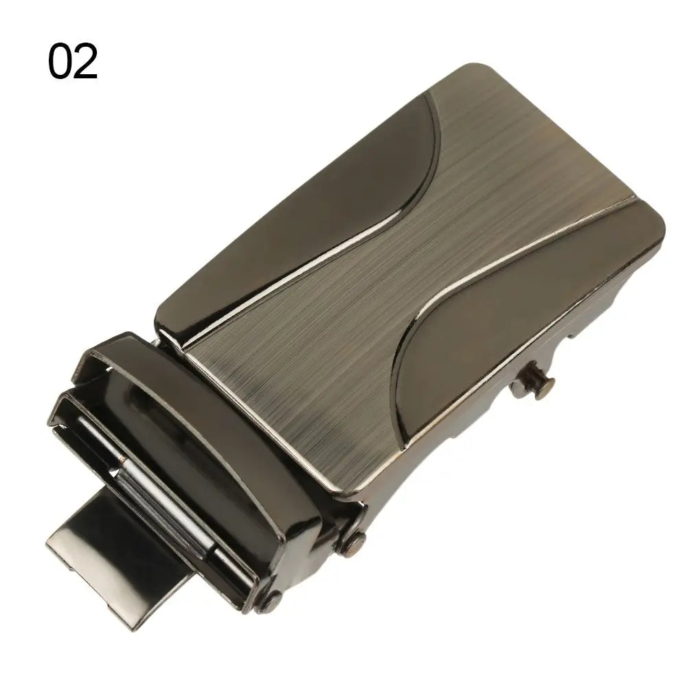 DIY Automatic Buckle Slide Belt Strap Buckle Belt Buckle Business Accessories Leisure Belt Head Men's Belt Head