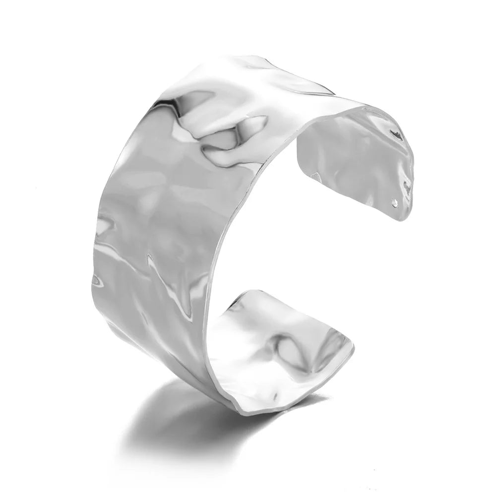 Bow Knot Bangles Bracelet For Women Stainless Steel Bangle Classic Simple Open Adjustable Wrist Jewelry Accessories pulseras BFF