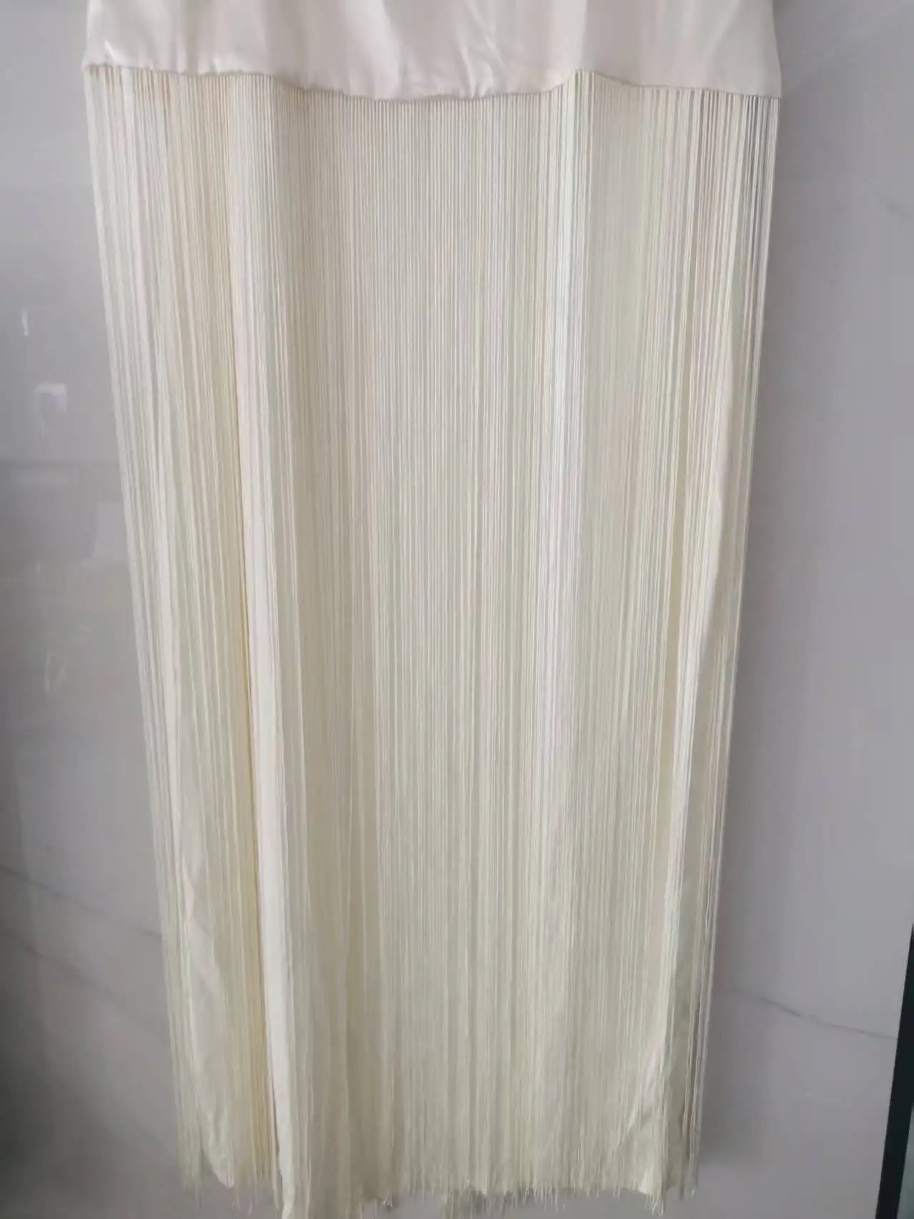 Two Piece Sets Fashion Sequin Fringed Dress for Women Streetwear Glitter Sleeveless Party Gown Elegant O-neck Long Dresses