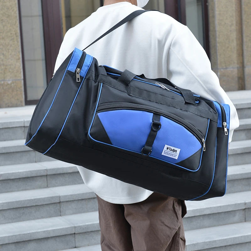 Oversized handbag, multi-functional, suitable for travel, fitness activities, and outdoor excursions