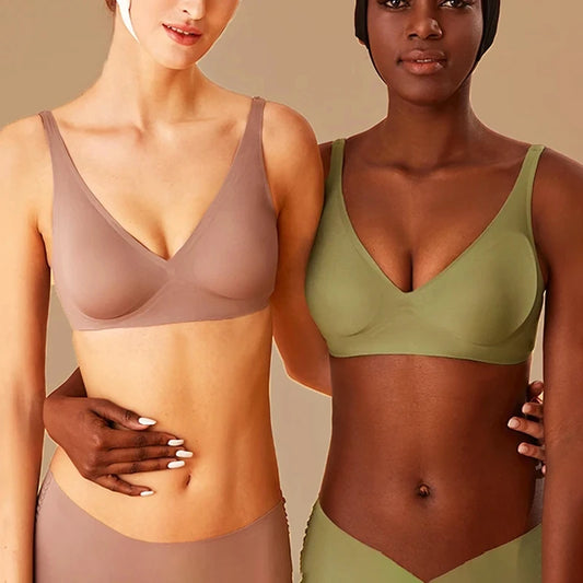 Sexy Bras For Women Seamless Women's Bra No Wire Push Up Brassiere Underwear Breathable Soft Thin Female Intimates  Lingerie