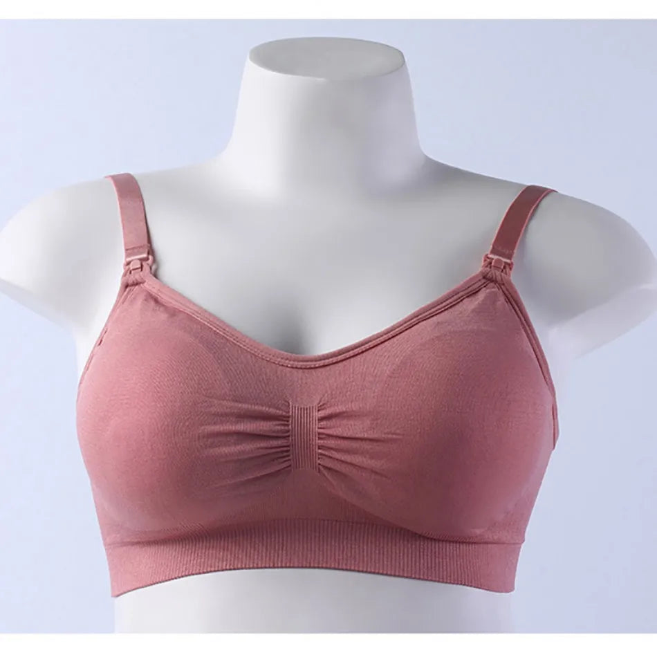 Maternity Underwear without Underwire Nursing Bra Pregnancy Clothing Anti Sagging Breastfeeding Women Breathable lactancia Bras