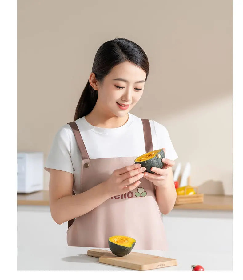 Kitchen Apron Waterproof Oilproof Convenient Pocket Chef Cooking Apron Men Women Barista Manicurist Work Aprons Waiter Uniform