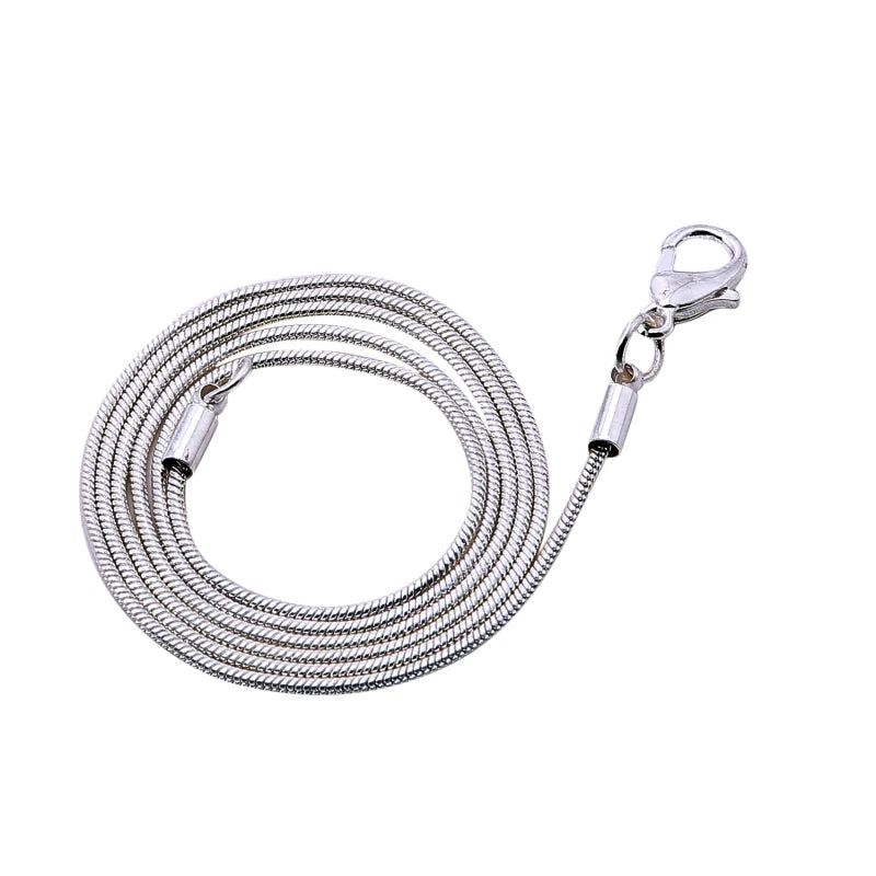 Snake Necklace Chain High-quality Women's And Men's Collarbone Necklace Fashion Wedding Engagement Jewelry Garment Accessories
