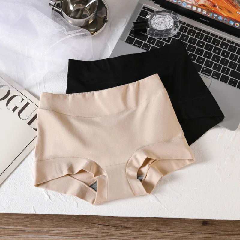Women's Panties Fully Surrounded Comfortable Antibacterial Crotch Traceless Pure Cotton High Elasticity Breathable Underpants