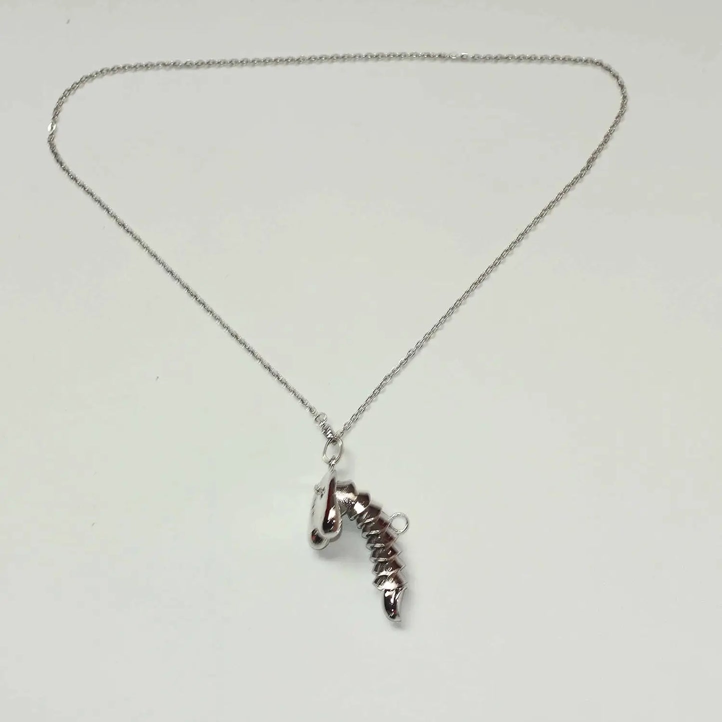 Heavy Funny Necklace Including 21.8 Inch Chain and 1 Inch Pendant