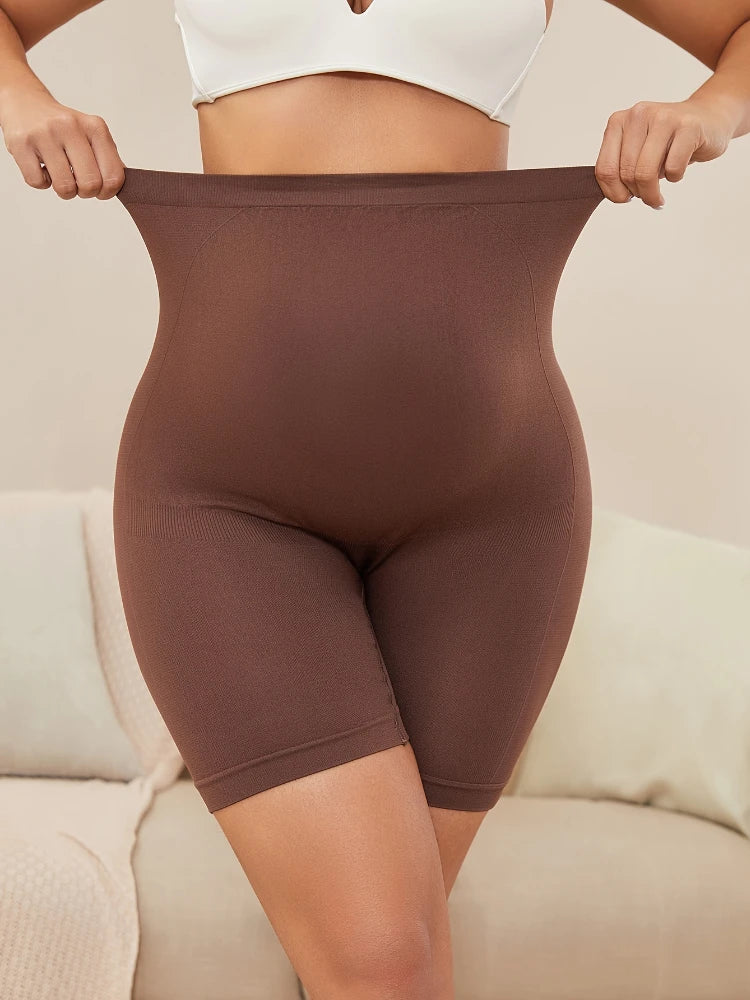 Maternity Striped Tights Plus Size High Elasticity Underwear Clothes for Fat Pregnant Women Pregnancy Breathable Safety Shorts