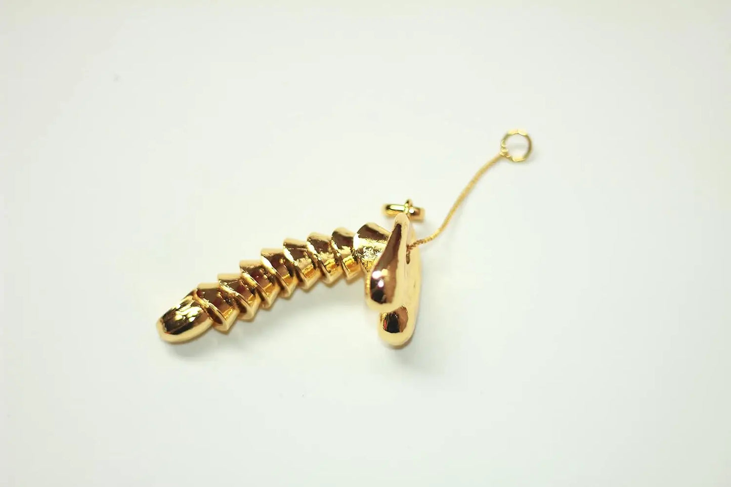 Heavy Funny Necklace Including 21.8 Inch Chain and 1 Inch Pendant