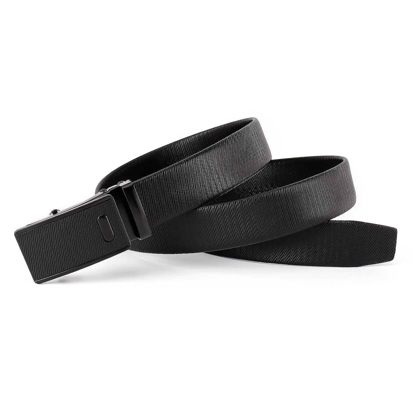Men's fashion belt, durable for work, business and daily commuting. Automatic buckle, a great gift. S design.