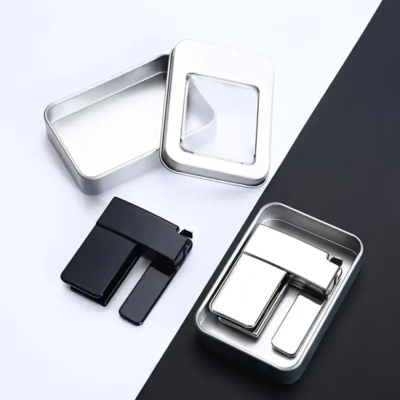 Trouser Waist Folding Belt Buckle Adjustable Waist Shrink Clip Waistline Adjustment Buckle Lightweight Metal Waistband Belt Clip