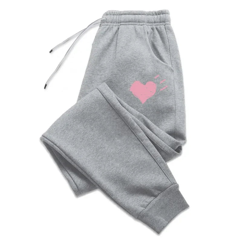 Woman Trousers  Women's Pants Hot Sales Casual Cute Kitten Outdoors Sweatpants Elastic Band Jogging Drawstring Sports Clothing