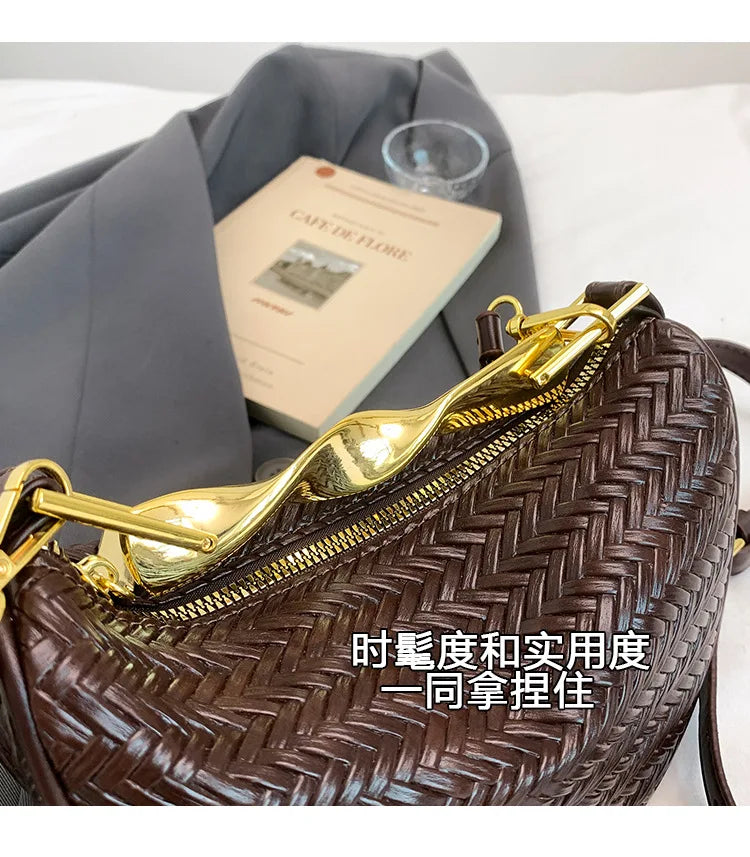 Women's Handbag 2025 Novelty. High - Quality Texture, Retro and Leisure Style.Shoulder Bag, Crossbody Bag or Hobo Bag