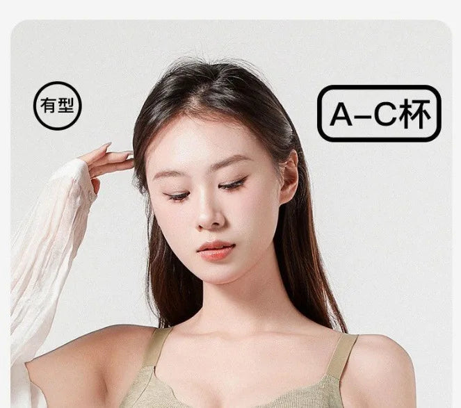 Wireless Lightly Lined Bra for Women Small Bust Support Anti Sagging Flexible Comfort Everyday Wear Enhancement S-XL BANERDANNI