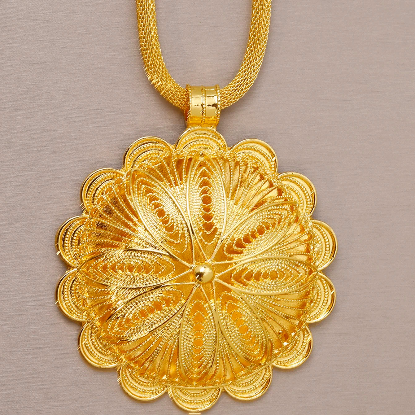 Middle East Jewelry for Women Eritrea Ethiopian Africa Bridal Wedding Pendant Necklaces Earring Ring Bracelet Head Chain Hairpin