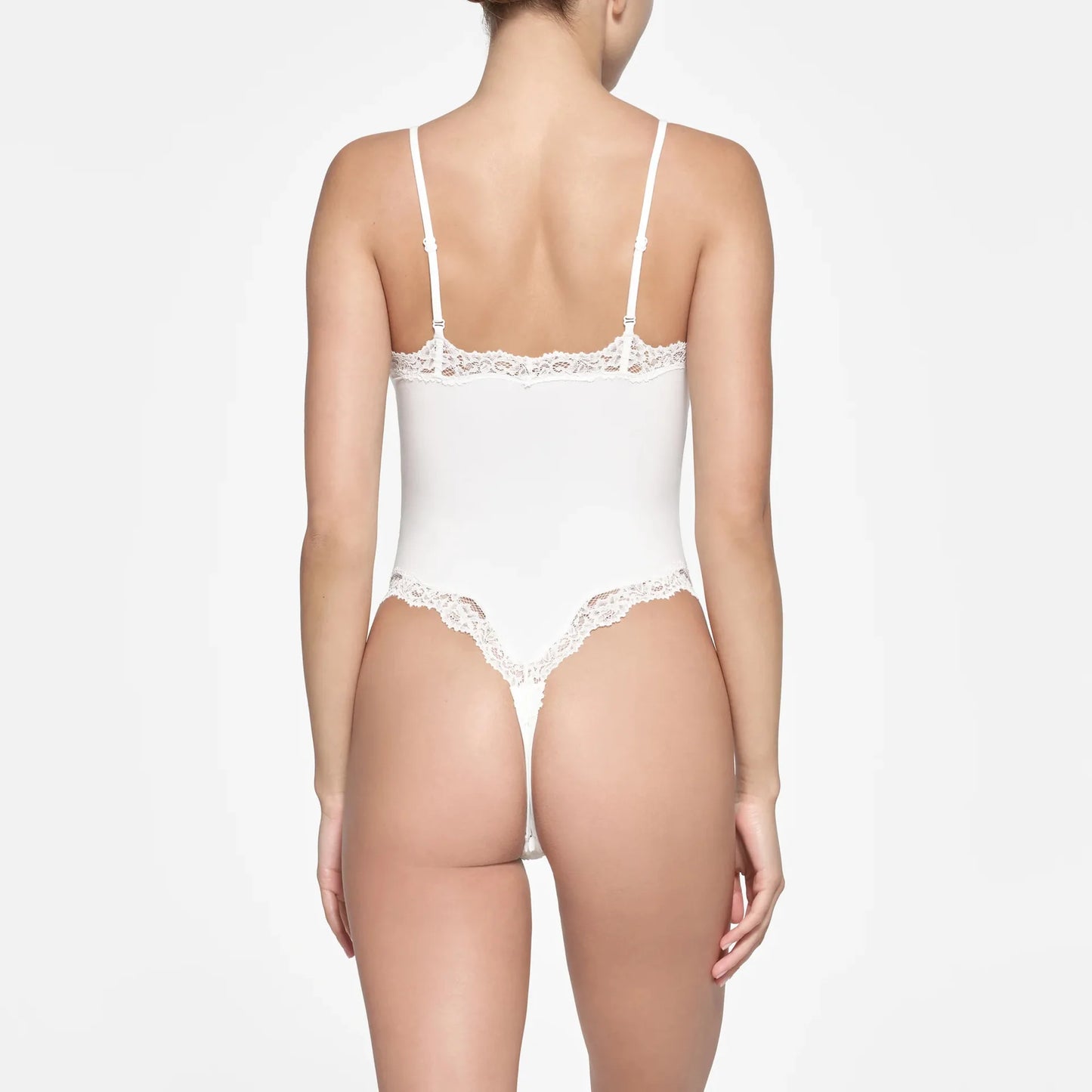 Women Lace Bodysuit Sexy Square Neck Sleeveless Cami High Leg Thong Bodysuit Body Suits Tank Tops Leotard Going Out