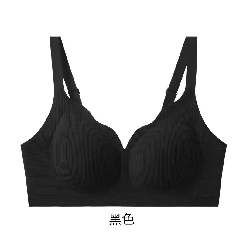 Wireless Lightly Lined Bra for Women Small Bust Support Anti Sagging Flexible Comfort Everyday Wear Enhancement S-XL BANERDANNI