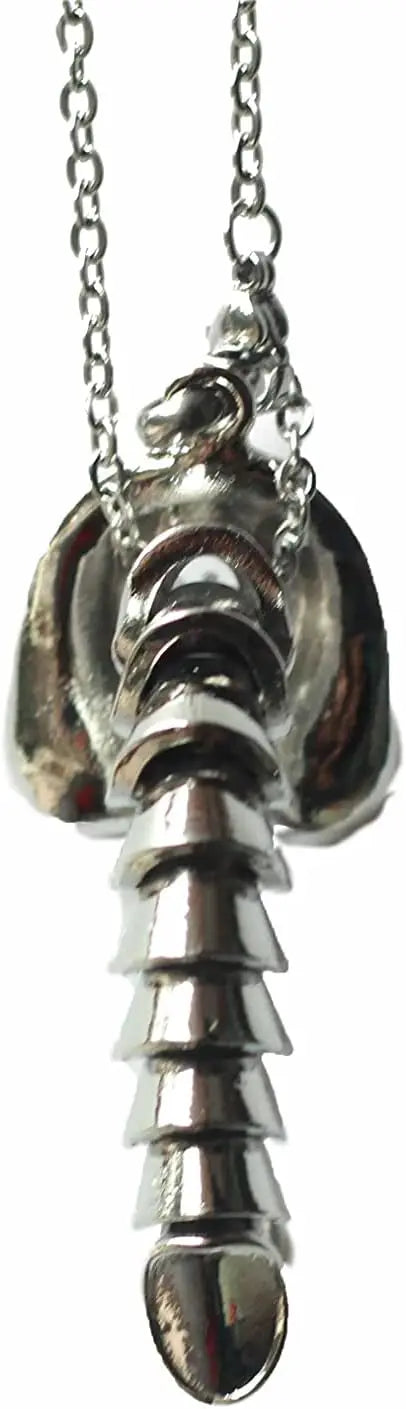 Heavy Funny Necklace Including 21.8 Inch Chain and 1 Inch Pendant