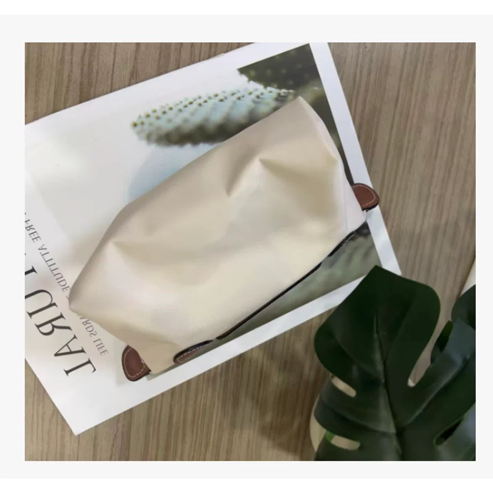 Handheld crossbody bag with no holes, classic retro bag, women's bag, shoulder bag, nylon mini bag