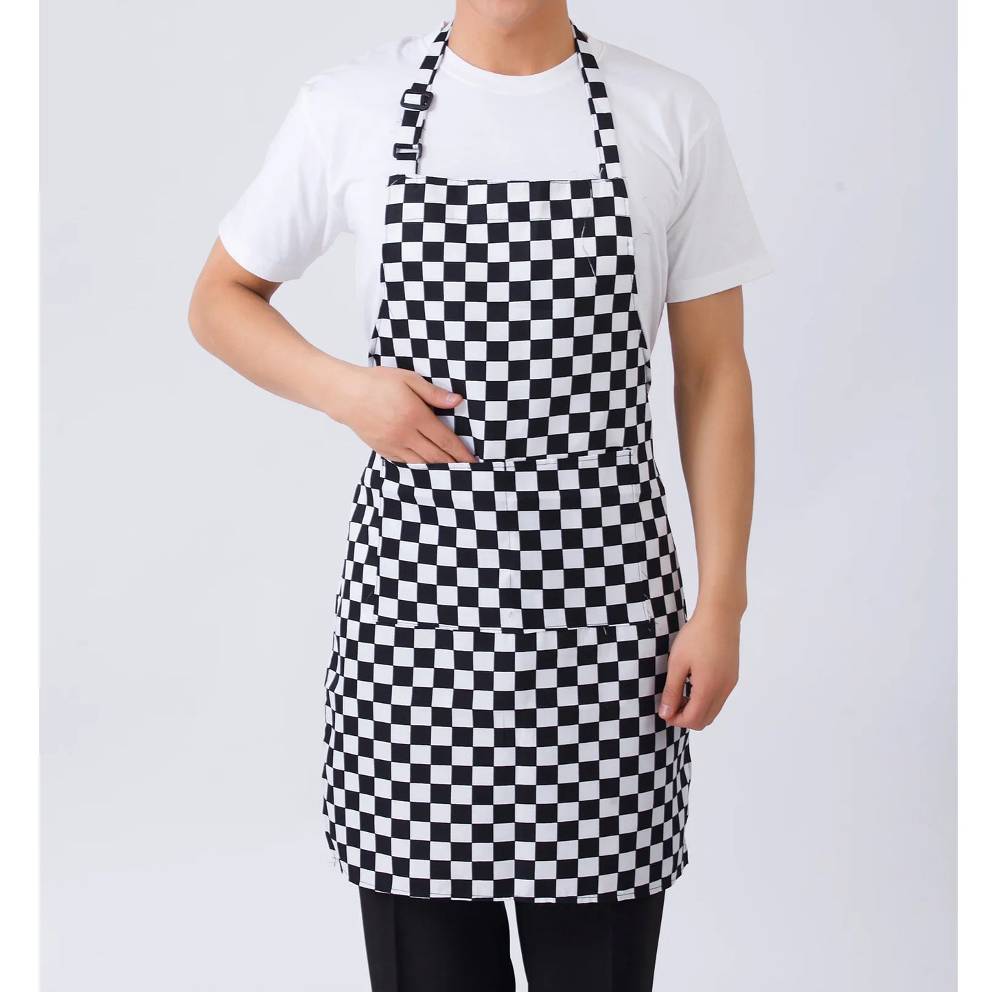 Kitchen Cooking Apron Adjustable Adult Apron Striped Chef Apron  Kitchen Cook Aprons Restaurant Bar Shop Cafes Aprons