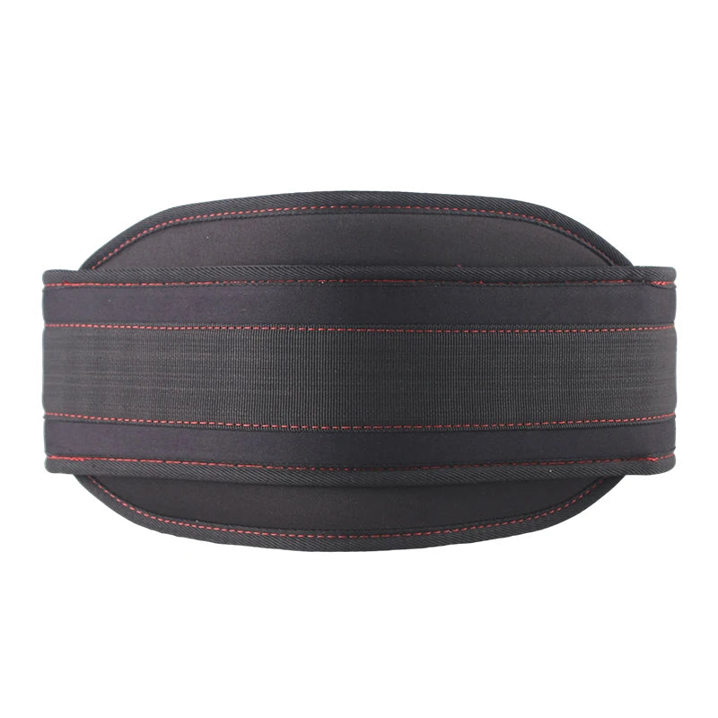 Black thick dip belt for weightlifting training,Pull Ups belt with chain,Powerlifting and Bodybuilding Workouts Waist protection