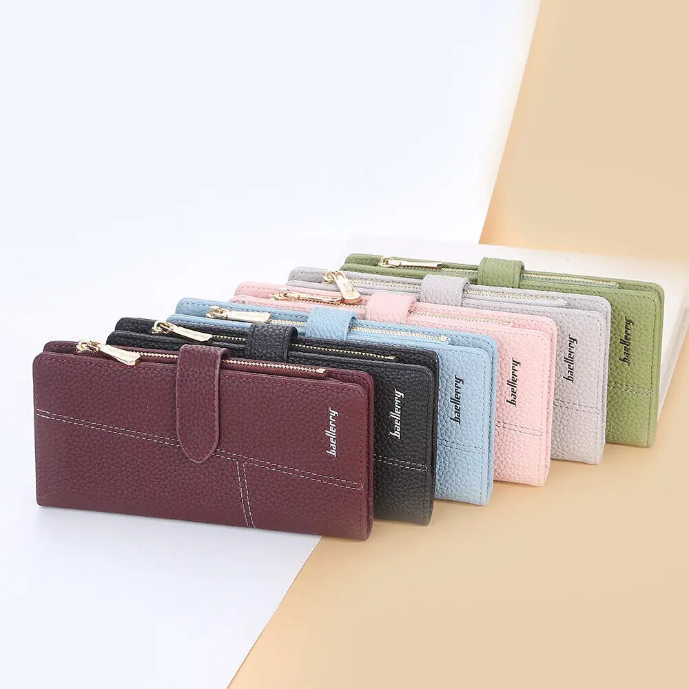 Women Long Wallets Slim Purse Handbags Female Purse Luxury Card Holder High Quality Zipper Wallet Pocket For Women