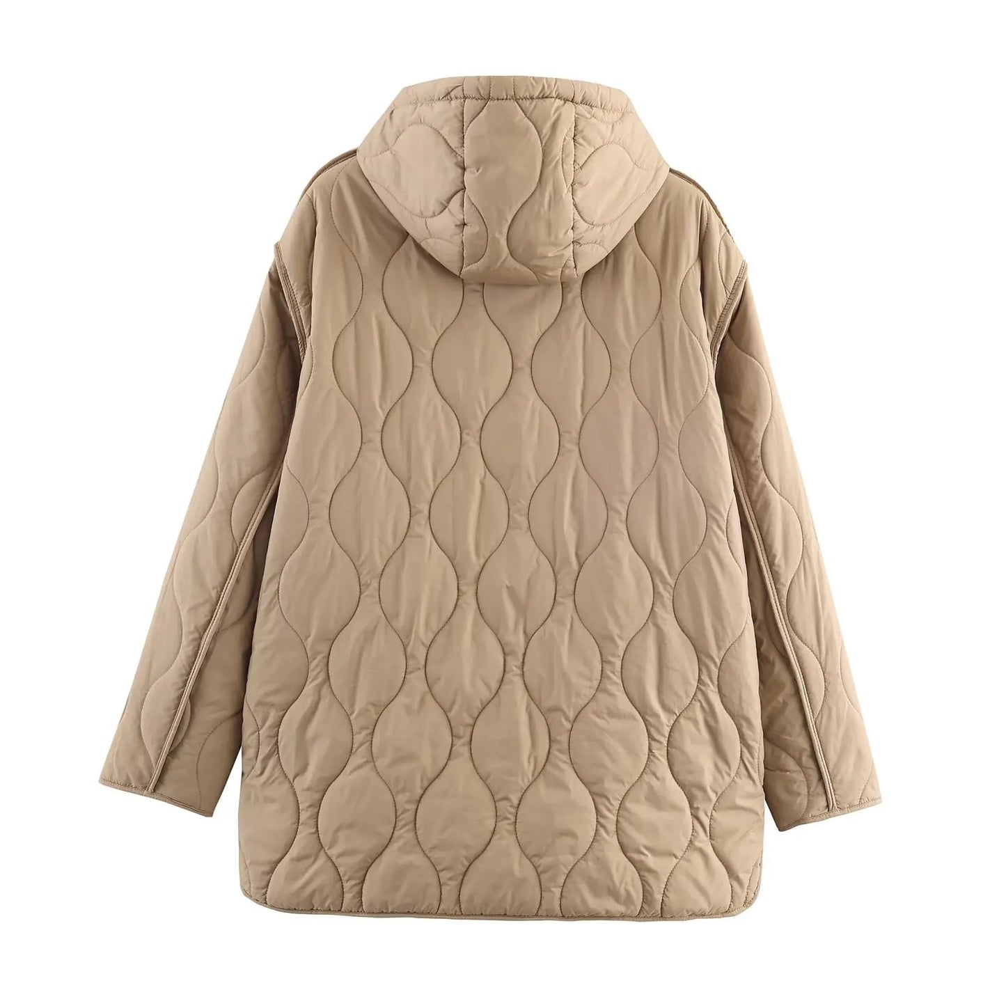 2025 Winter Jacket For Women Hooded Waterproof Parka Coat Female Long Sleeve Jackets Woman Fashion Street New Outerwears