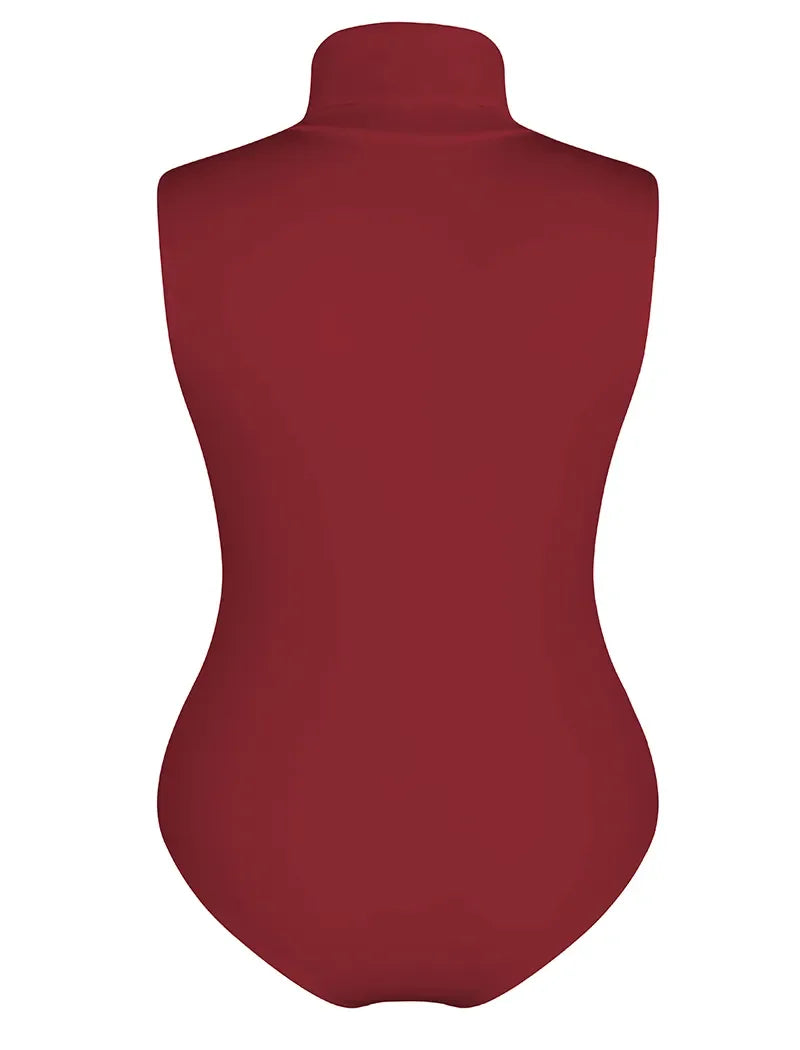 Bodysuit for Women Tummy Control New Tops Body Shaper Compression Butt Lifting Shapewear High Collar Sleeveless Bodysuits