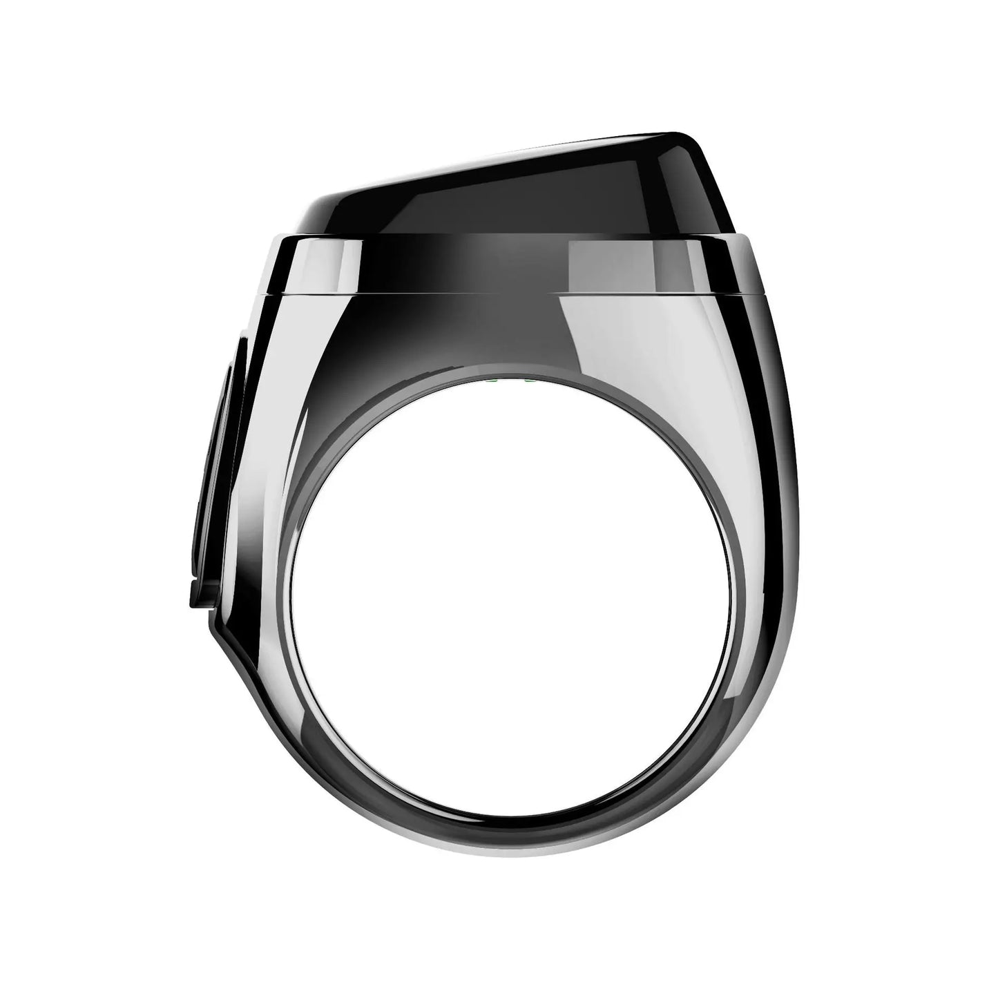 Metal Ring with Charging Compartment, Digital Display Counting, Smart Ring, Bluetooth Electronic Finger Counter